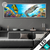 Led Glasbild Korallen Fische Panorama Produktvorschau