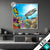 Led Glasbild Korallen Fische Quadrat Produktvorschau