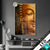 Led Glasbild Laechelnder Buddha In Gold Hochformat Produktvorschau