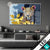 Led Glasbild Leopard Eleganz Trifft Farbe Querformat Produktvorschau