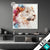 Led Glasbild Leopard In Farbexplosion Quadrat Produktvorschau