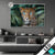 Led Glasbild Leopard Mit Blauen Augen Querformat Produktvorschau