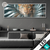 Led Glasbild Leopard Zwischen Blaettern Panorama Produktvorschau