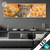 Led Glasbild Leopardentraum In Orange Panorama Produktvorschau