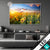 Led Glasbild Leuchtend Gelbe Sonnenblumen Am Abend Querformat Produktvorschau