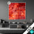 Led Glasbild Liquid Marmor Rot Quadrat Produktvorschau