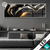 Led Glasbild Liquid Marmor Schwarz Gold Panorama Produktvorschau