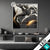 Led Glasbild Liquid Marmor Schwarz Gold Quadrat Produktvorschau