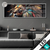 Led Glasbild Loewenkopf Mit Bunten Federn Panorama Produktvorschau