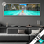 Led Glasbild Longtail Boot Panorama Produktvorschau
