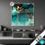 Led Glasbild Marmor Blueten In Tuerkis Gold Quadrat Produktvorschau