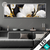 Led Glasbild Marmor Blueten In Weiss Gold Panorama Produktvorschau