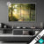 Led Glasbild Morgenspaziergang Im Nebeligem Wald Querformat Produktvorschau