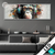 Led Glasbild Musikalischer Affe Panorama Produktvorschau