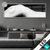Led Glasbild Nacktheit In Schwarzweiss Panorama Produktvorschau