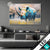Led Glasbild Nashorn Farben Der Wildness Querformat Produktvorschau