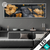 Led Glasbild Naturbild Rabe Blueten Panorama Produktvorschau