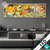 Led Glasbild Niedliche Waldtiere Panorama Produktvorschau