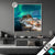 Led Glasbild Nordlichter Quadrat Produktvorschau
