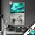 Led Glasbild Nordlichter Und Schlittenhunde Hochformat Produktvorschau