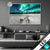 Led Glasbild Nordlichter Und Schlittenhunde Querformat Produktvorschau