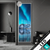 Led Glasbild Nordlichter Und Schneebedeckte Berge Schmal Produktvorschau