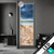 Led Glasbild Nordseekueste Wolken Schmal Produktvorschau