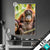 Led Glasbild Orang Utan Familie Im Regenwald Hochformat Produktvorschau