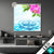 Led Glasbild Orchidee Wassertropfen Quadrat Produktvorschau