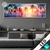 Led Glasbild Palmen Bei Sonnenuntergang Panorama Produktvorschau