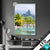Led Glasbild Palmen Berg Auf Insel Hochformat Produktvorschau
