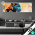 Led Glasbild Panther Farben Der Wildness Panorama Produktvorschau
