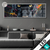 Led Glasbild Panther Farbexplosion Panorama Produktvorschau