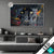 Led Glasbild Panther Farbexplosion Querformat Produktvorschau