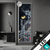Led Glasbild Panther Farbexplosion Schmal Produktvorschau