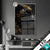 Led Glasbild Panther Mit Goldenen Ornamenten Hochformat Produktvorschau