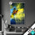 Led Glasbild Papagei Farbexplosion Hochformat Produktvorschau