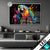 Led Glasbild Papagei Mit Bunten Farbspritzern Querformat Produktvorschau