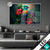 Led Glasbild Papagei Und Tropischer Hibiskus Querformat Produktvorschau