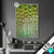 Led Glasbild Pfauenschwanz Hochformat Produktvorschau