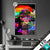 Led Glasbild Pop Art Stier Hochformat Produktvorschau