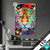 Led Glasbild Pop Art Tiger No 2 Hochformat Produktvorschau