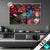 Led Glasbild Prachtvoller Pfau Und Blueten Querformat Produktvorschau