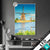 Led Glasbild Romantik Zwischen Windmuehlen Hochformat Produktvorschau