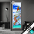 Led Glasbild Rote Blueten Und Tuerkisfarbenes Meer Schmal Produktvorschau