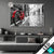 Led Glasbild Rotes Fahrrad In Gasse Querformat Produktvorschau