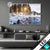 Led Glasbild Schneebedeckte Landschaft Am Fluss Querformat Produktvorschau