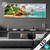Led Glasbild Schoener Strand Mit Palmen Panorama Produktvorschau