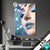 Led Glasbild Schoenheit In Blau Weiss Hochformat Produktvorschau