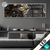 Led Glasbild Schwarze Und Goldene Blueten Panorama Produktvorschau